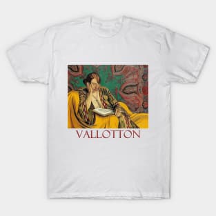 Woman Reading by Felix Vallotton T-Shirt